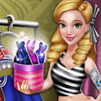 Dove Pinup Dolly Dress Up