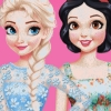 Snow White Vs Elsa Brunette Vs Blonde