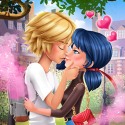 Valentine's Day Romance Kiss