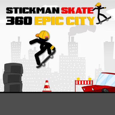 Stickman Skate: 360 Epic City