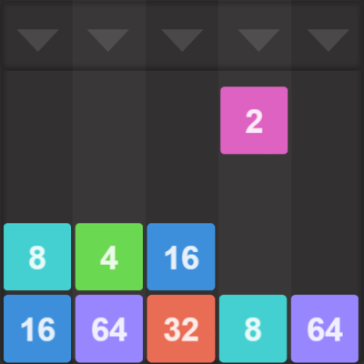 Play Number Drop: Tetris meets 2048