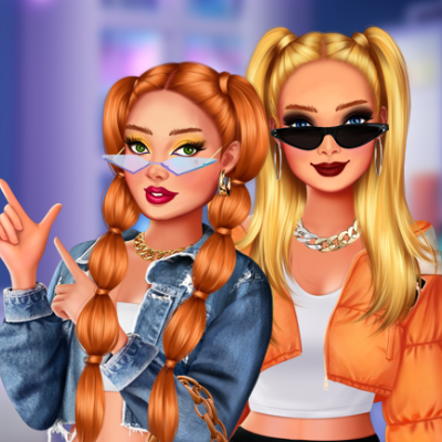 Fashionable School Girls - A Free Dress Up Game