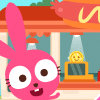 Purple Pink Burger Shop