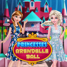 Anna And Elsa Arendelle Ball