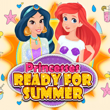 Ariel And Jasmine Ready For Summer