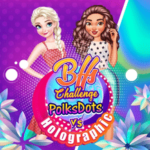 Bffs Challenge: Polks Dots vs Holographic