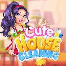 Cute House Cleaning