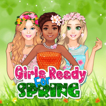 Girls Ready For Spring