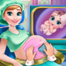 Jogo Ice Queen Pregnant Check-Up