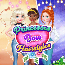 Princesses Bow Hairstyles