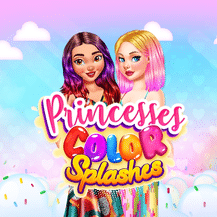 Princesses Color Splashes