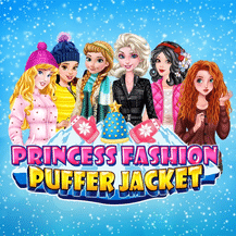 Princesses Fashion Puffer Jacket
