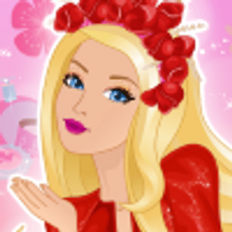 Barbie's Red Addiction Dress Up Game