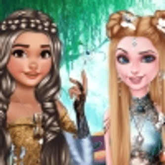 Elsa And Moana Fantasy Hairstyles 