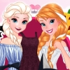 Anna And Elsa Halloween Night