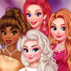 Princesses Evening On Red Carpet
